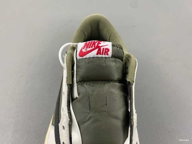 Reps TBK TRAVIS JORDAN MEDIUM 1 X DM7866-200 AIR OG SCOTT OLIVE LOW 0801